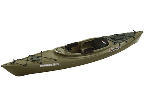 SUNDOLPHIN Boss SS SitOn/Stand On Top Angler Kayak (Gray, 12.3Feet