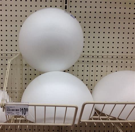 12 inch styrofoam balls
