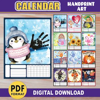 12 Month Calandar Printable