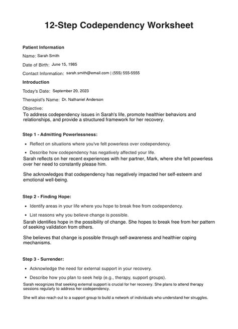 Latest 12 Steps Of Codependency Pdf