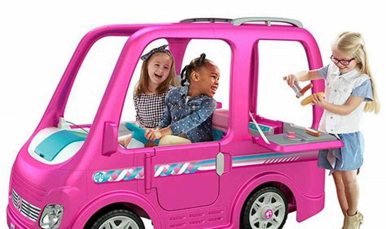 12-Volt Barbie Camper Van Power Wheels: A Fun and Adventurous Ride for Kids