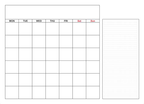 26 Blank Weekly Calendar Templates [PDF, Excel, Word] ᐅ TemplateLab