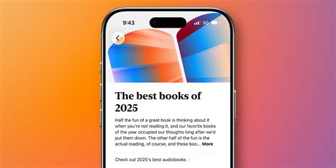 12. Apple Books improvements