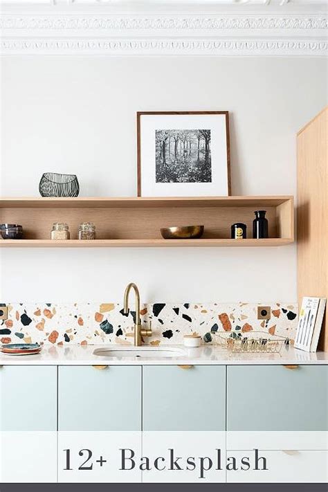 12. Create a focal point with a terrazzo wall