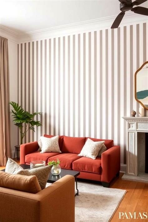 12. Create height with statement stripes