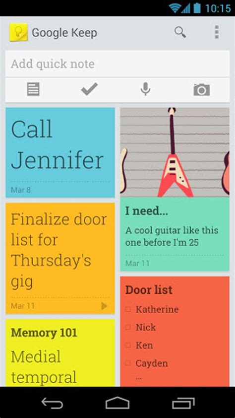 12. Keep My Notes (Android)