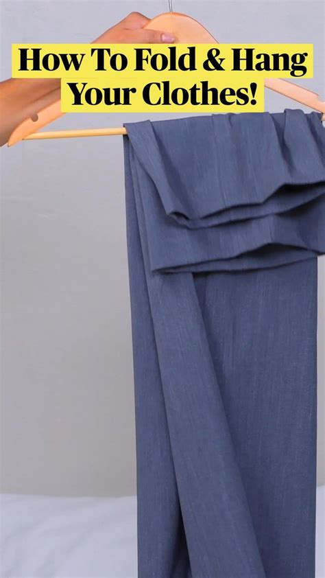 12. Know what to fold and what to hang