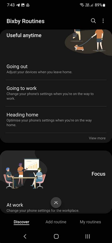 12. Make Use of Bixby Routines