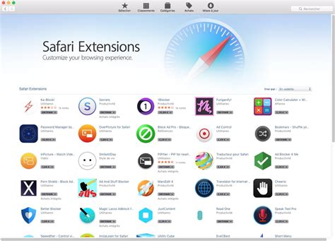 12. Safari extensions synchronization