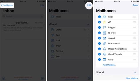 12. Use smart mailboxes on iPhone