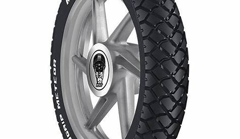 MRF Masseter SX 120/8017 61P Tubeless Bike Tyre, Rear