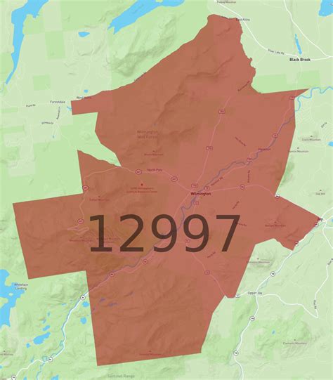 12997 Zip Code Map