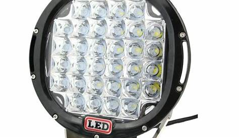 12v Led Spotlight 4x4 1pc 9 Inch LED Work Light 12V 185W LED For Car
