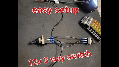How To Wire A 12v Lighted Toggle Switch