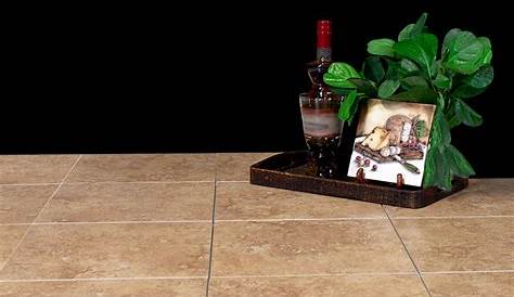 12x12 Tuscany Noce Honed & Filled Square Travertine Flooring Tile
