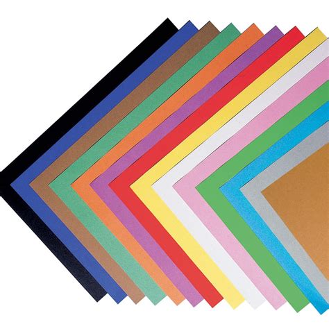 12X18 Construction Paper Assorted