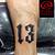 13 tattoos meaning