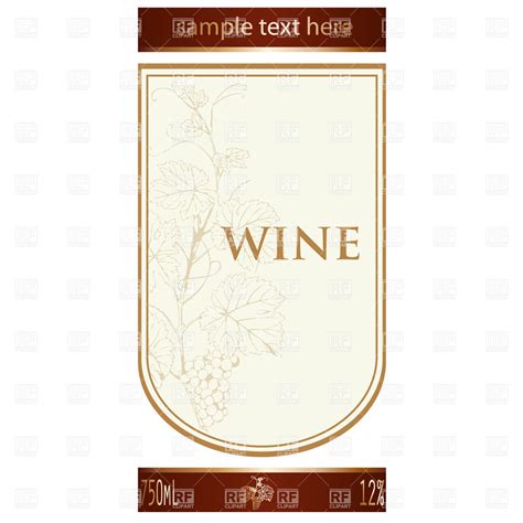 13 Free Wine Label Design Template Images - Free Printable Label Design