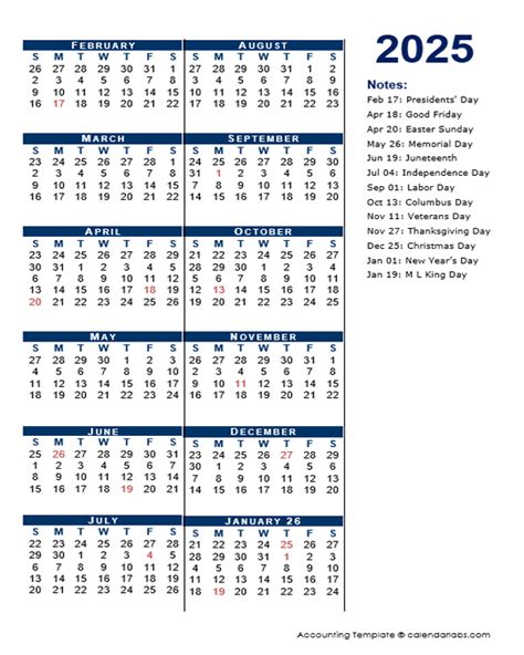 2025 Calendar Weeks With Holidays Homework Answer Key Elvera Violante