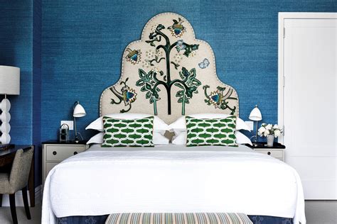 13. Add pattern with a bold headboard