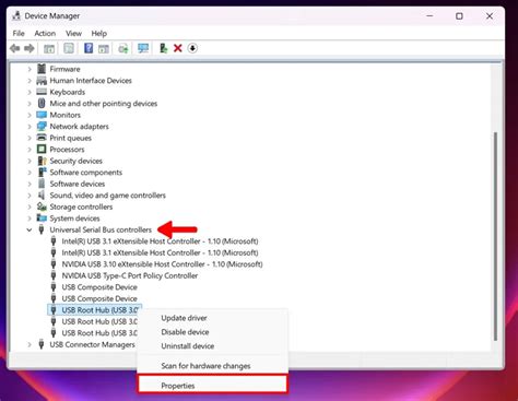 13. Change Power Management Settings for USB Hub