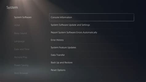 13. Factory Reset PS5 Settings
