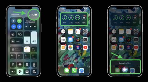 13. Show Battery Percentage