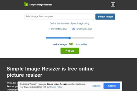 13. Simple Image Resizer