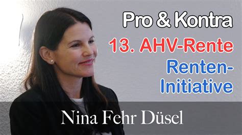 13. ahv rente diskussion