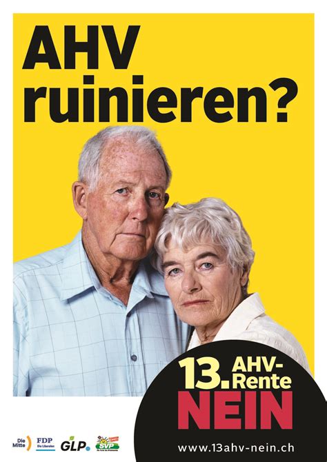 13. ahv rente nein