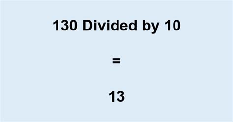 130 Divided By 31