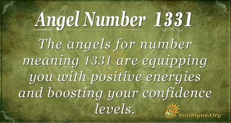 1331 Angel Number