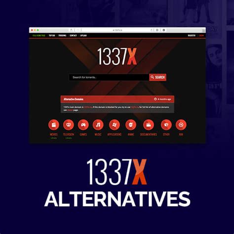 1337x alternative websites