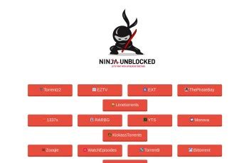 1337x proxy unblock ninja