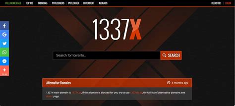 1377x search engine 2021