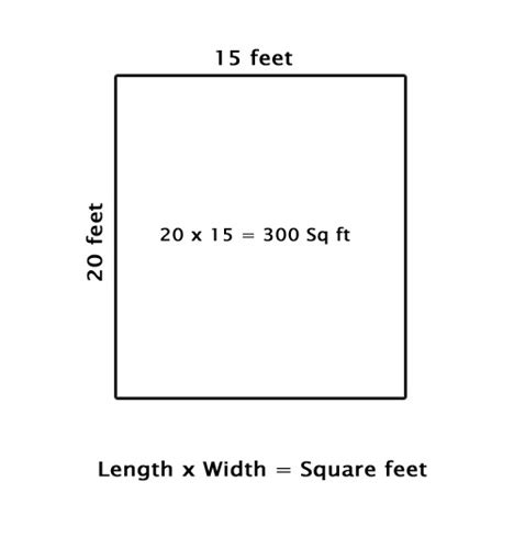13x13 equals how many square feet