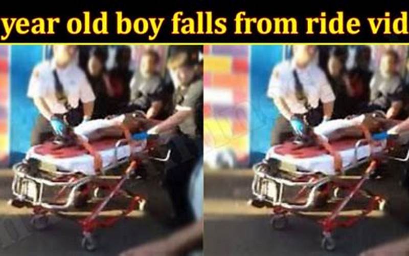 14 Year Old Boy Falls From Ride