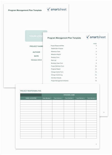 14 Free Program Management Templates | Smartsheet Throughout Portfolio