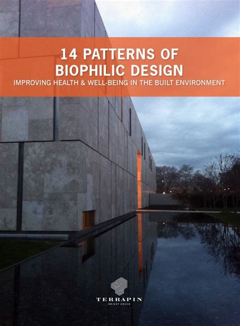 14 Patterns Of Biophilic Design