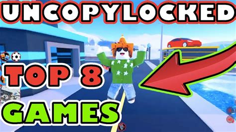 14 Uncopylocked Roblox Games! - YouTube