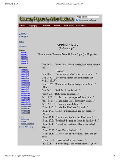 Viral 14 Books Appendix To Old Testament
