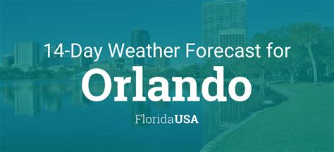 14 day forecast orlando met office