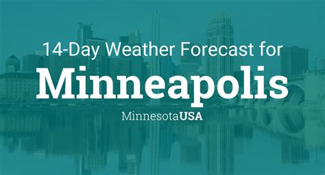 14 day weather forecast for mpls mn
