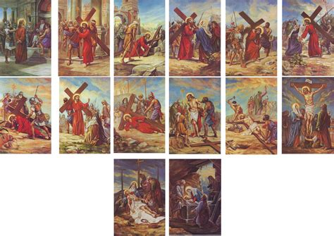 14 stations of the cross pictures ppt