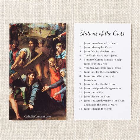 14 stations of the cross prayers