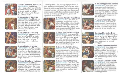 14 stations of the cross prayers pdf