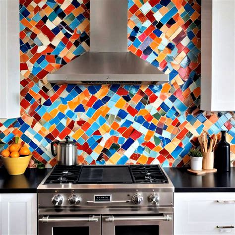 14. Add color with a bold backsplash