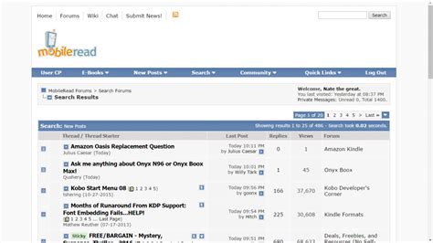 14. MobileRead Forums