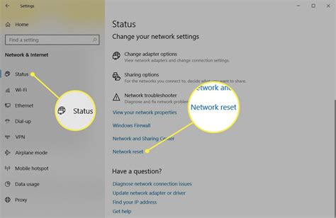 14. Reset the Network Settings in Windows