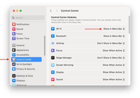 14. Use Mac Control Center
